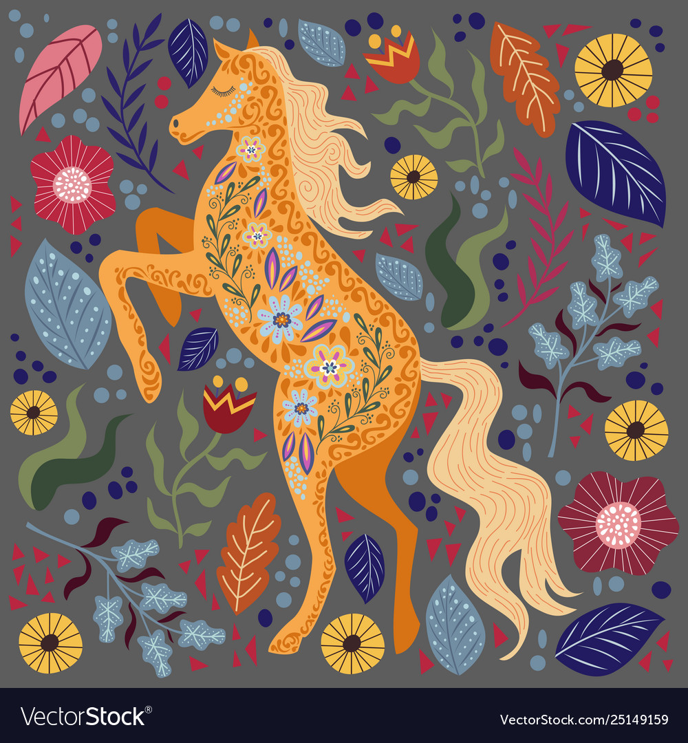 Art colorful with beautiful Royalty Free Vector Image