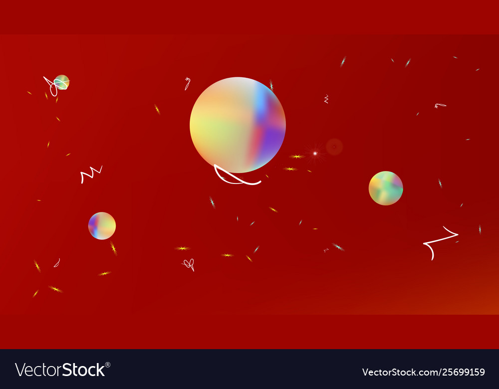 Minimal abstract space fantasy pristine