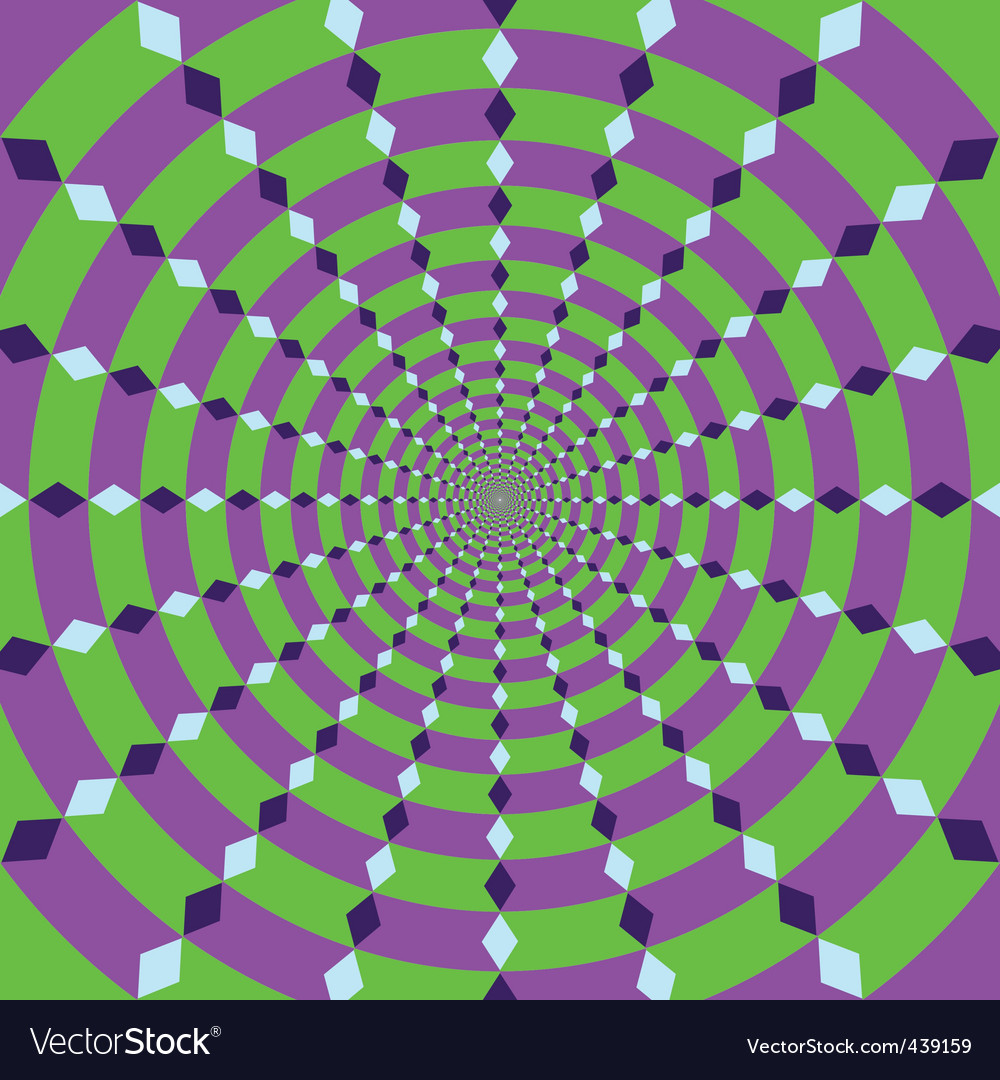 Rotating Psychedelic Vortex