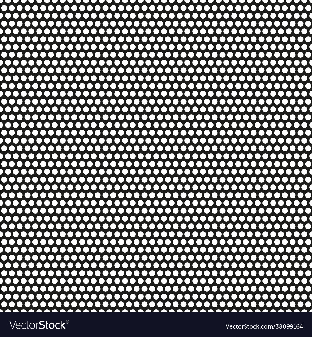 Abstract seamless pattern with dots modern black