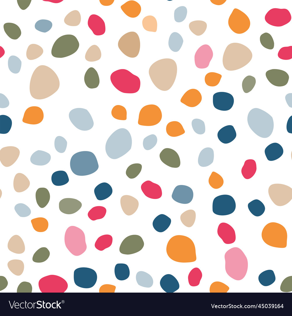 Abstract trendy seamless patterns set with hand vector image Abstract trendy seamless patterns set with hand
