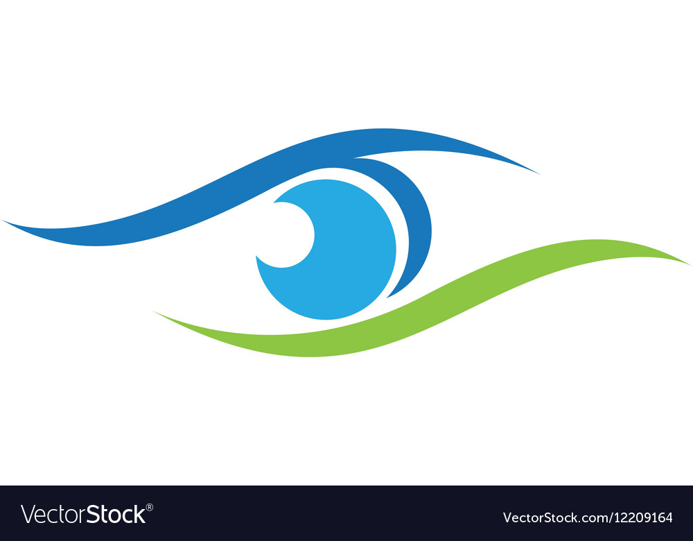 Eye care logo template