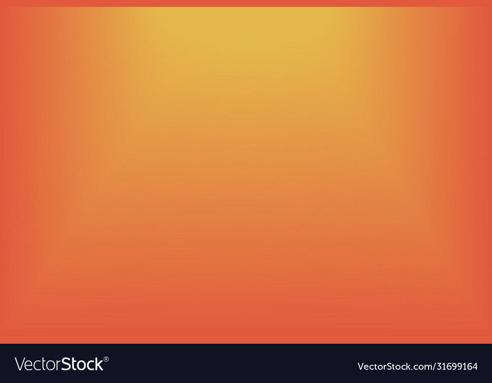 Gradient yellow design color abstract background vector image Gradient yellow design color abstract background