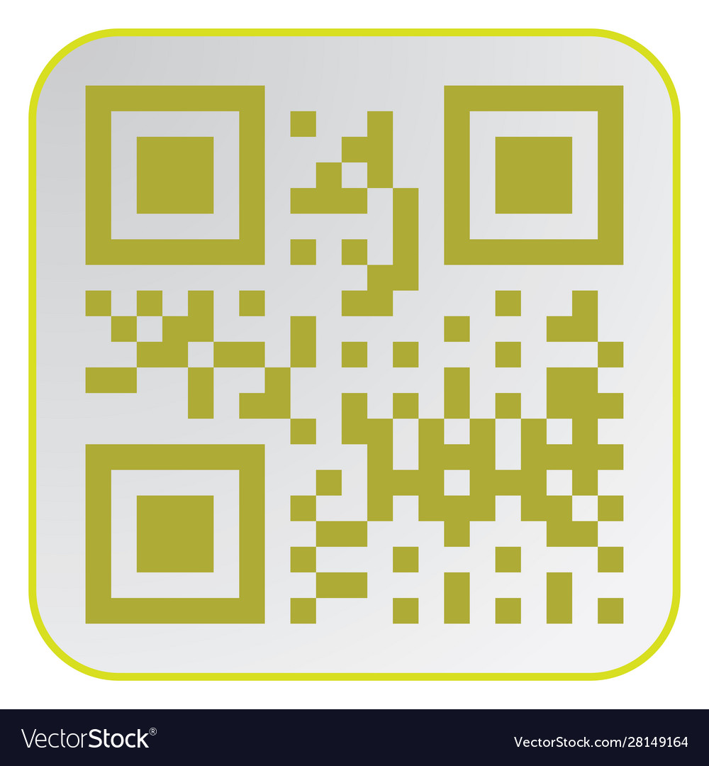 Qr code vector image Qr code