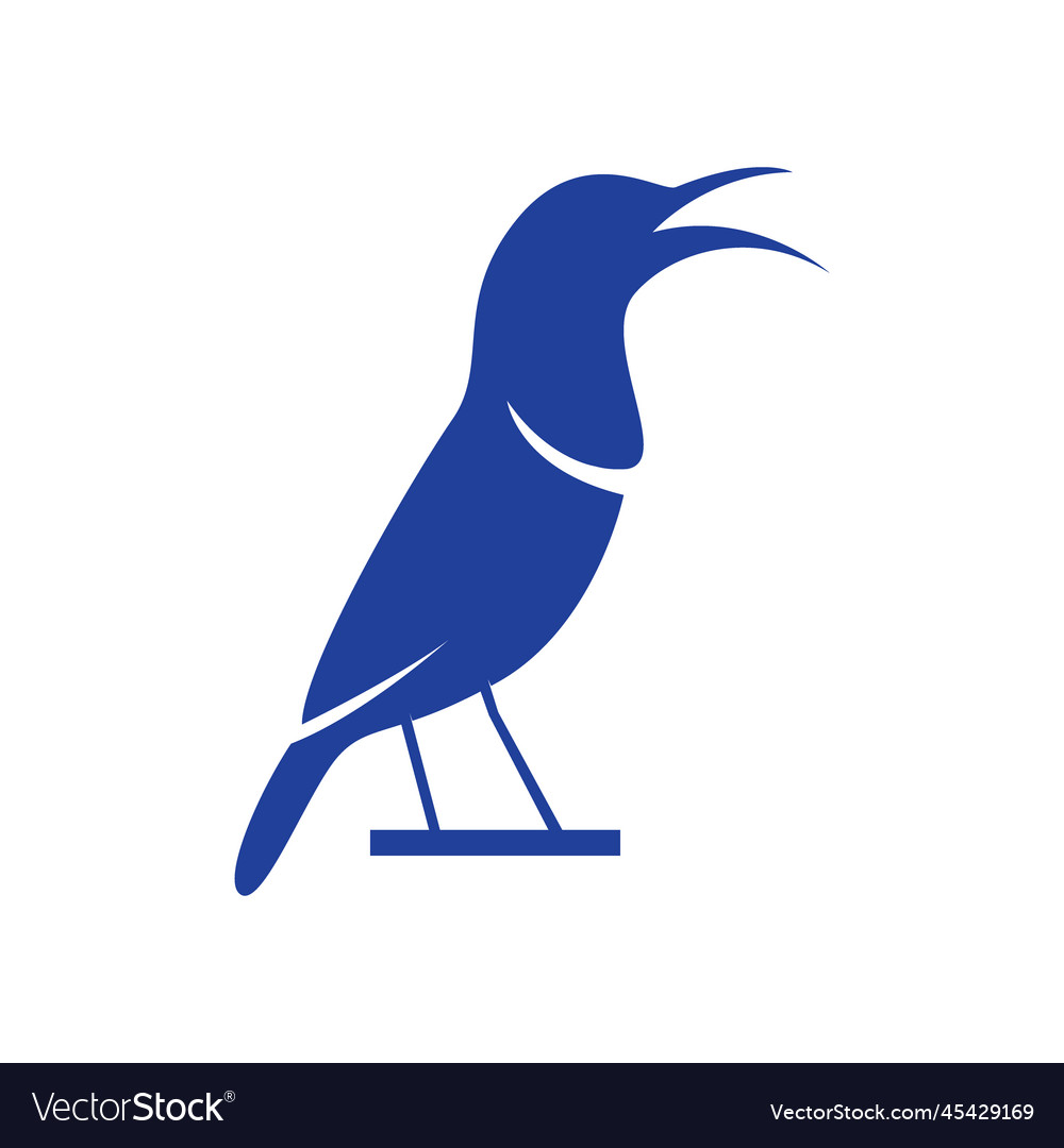 Hummingbird isolated icon logo