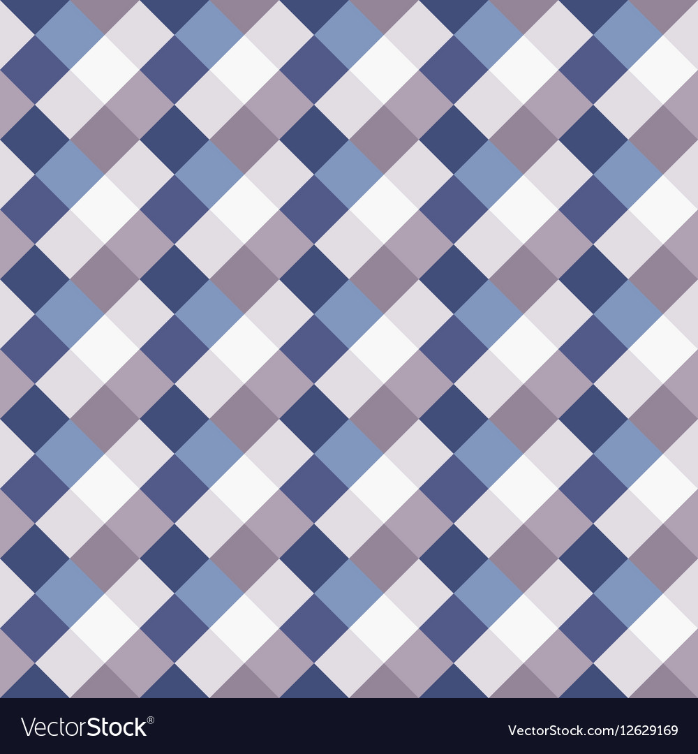Seamless geometric checked pattern diagonal