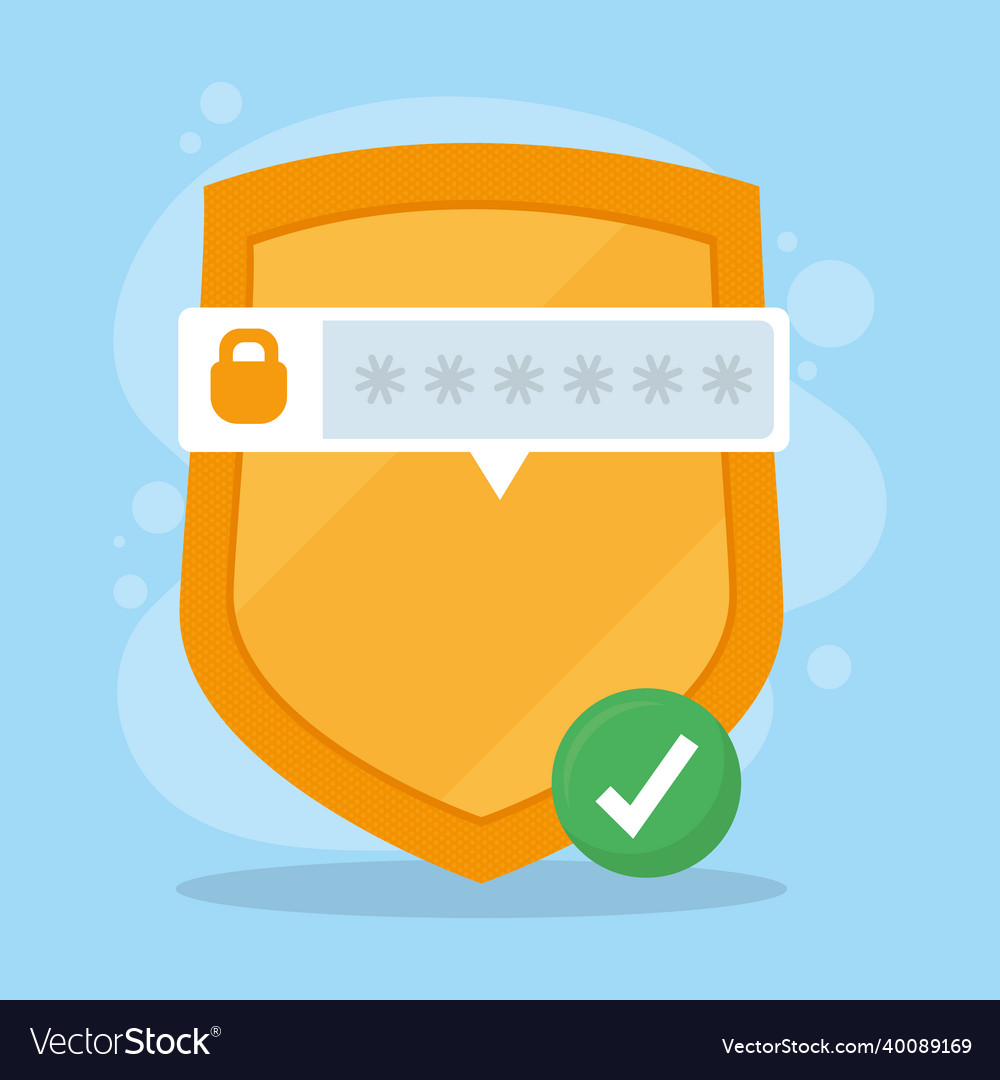 Security shield and password