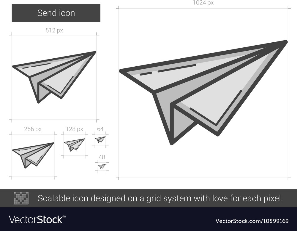 Send line icon