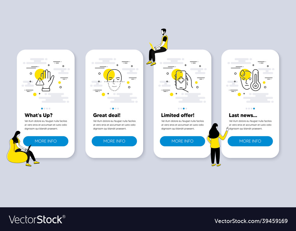 Set of healthcare icons related to health