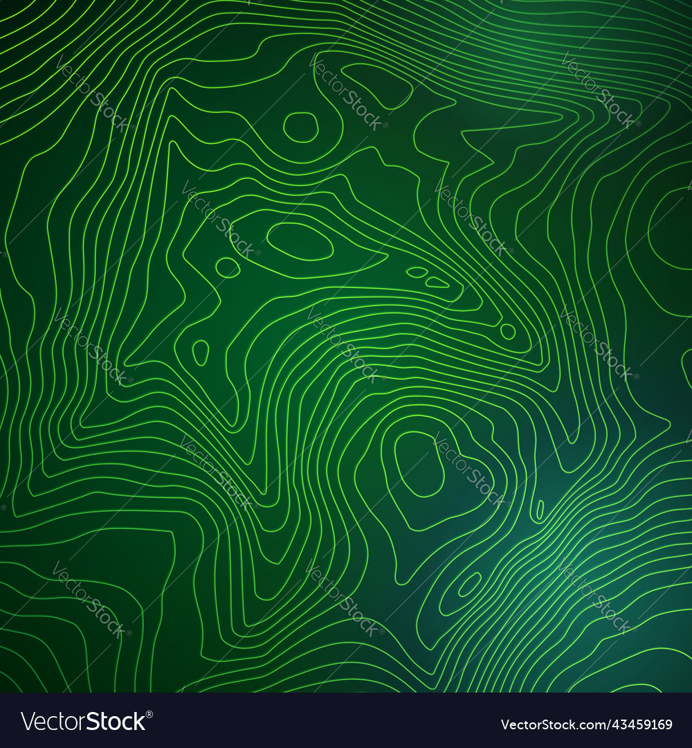 Topographic map colorful abstract background vector image Topographic map colorful abstract background