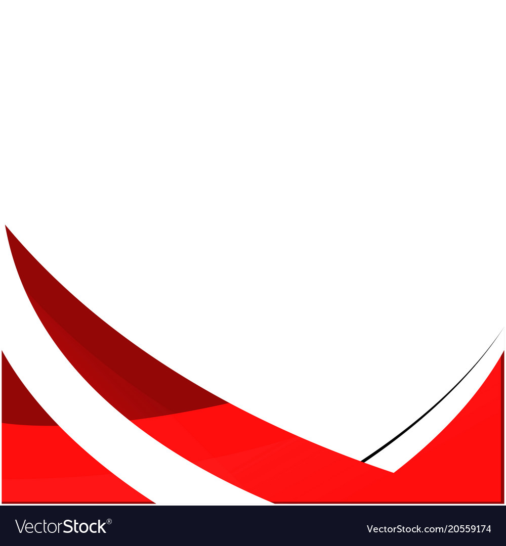 Abstract red line color white background im