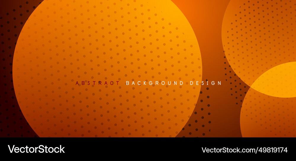 Abstract tech circles background Royalty Free Vector Image