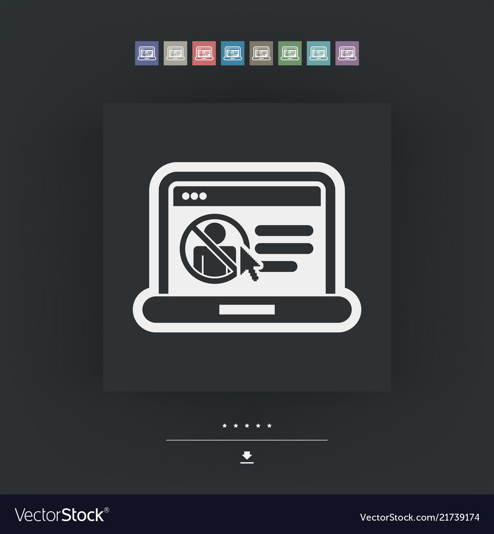 Computer access forbidden