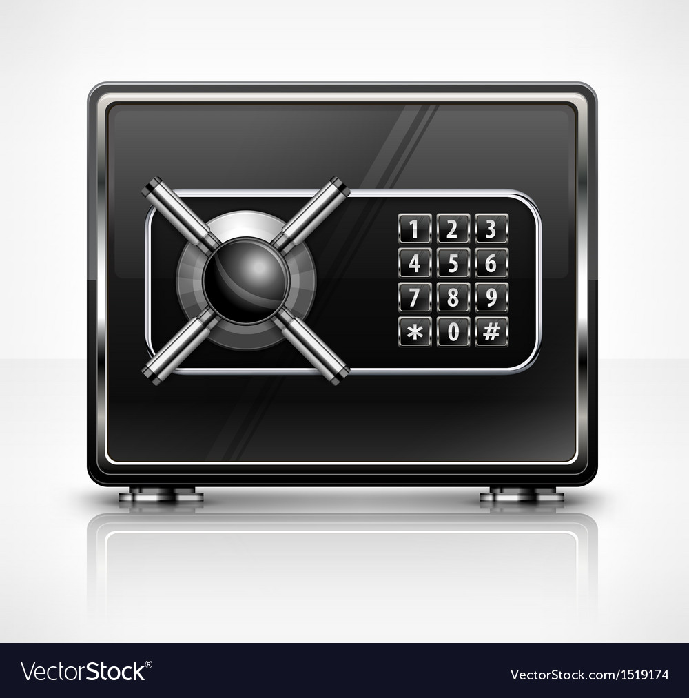 Metal Safe with Number Pad