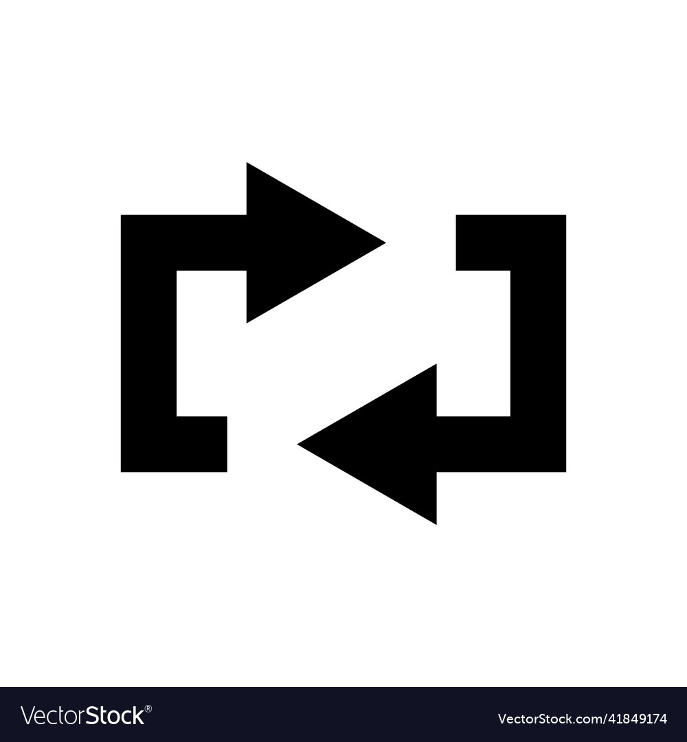 Rotating arrows of switch or loop