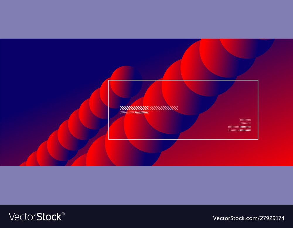 Simple abstract background with neon color circles vector image Simple abstract background with neon color circles