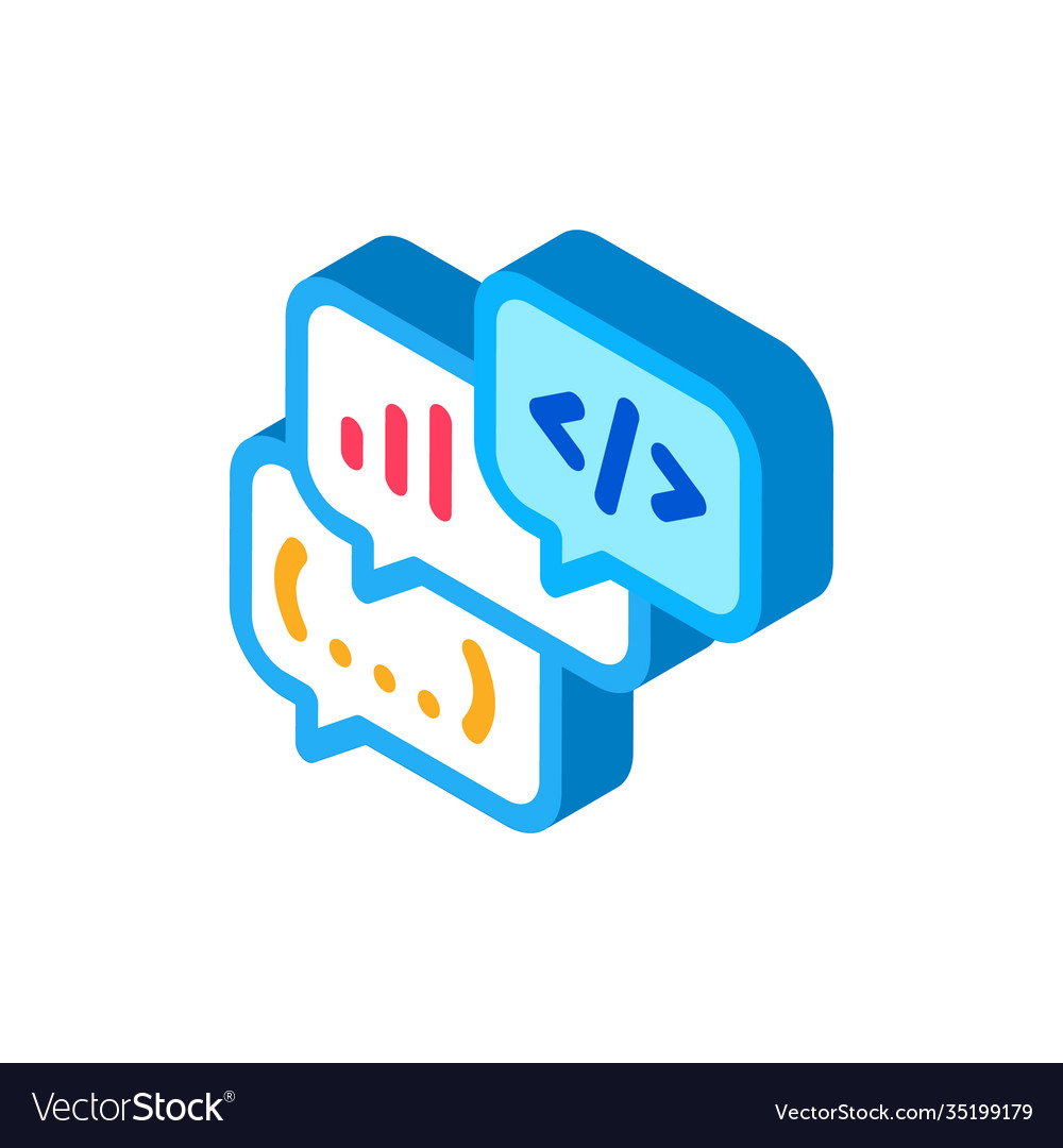 Codding operation programmer discussing isometric