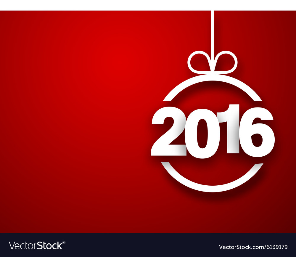 Paper 2016 new year ball