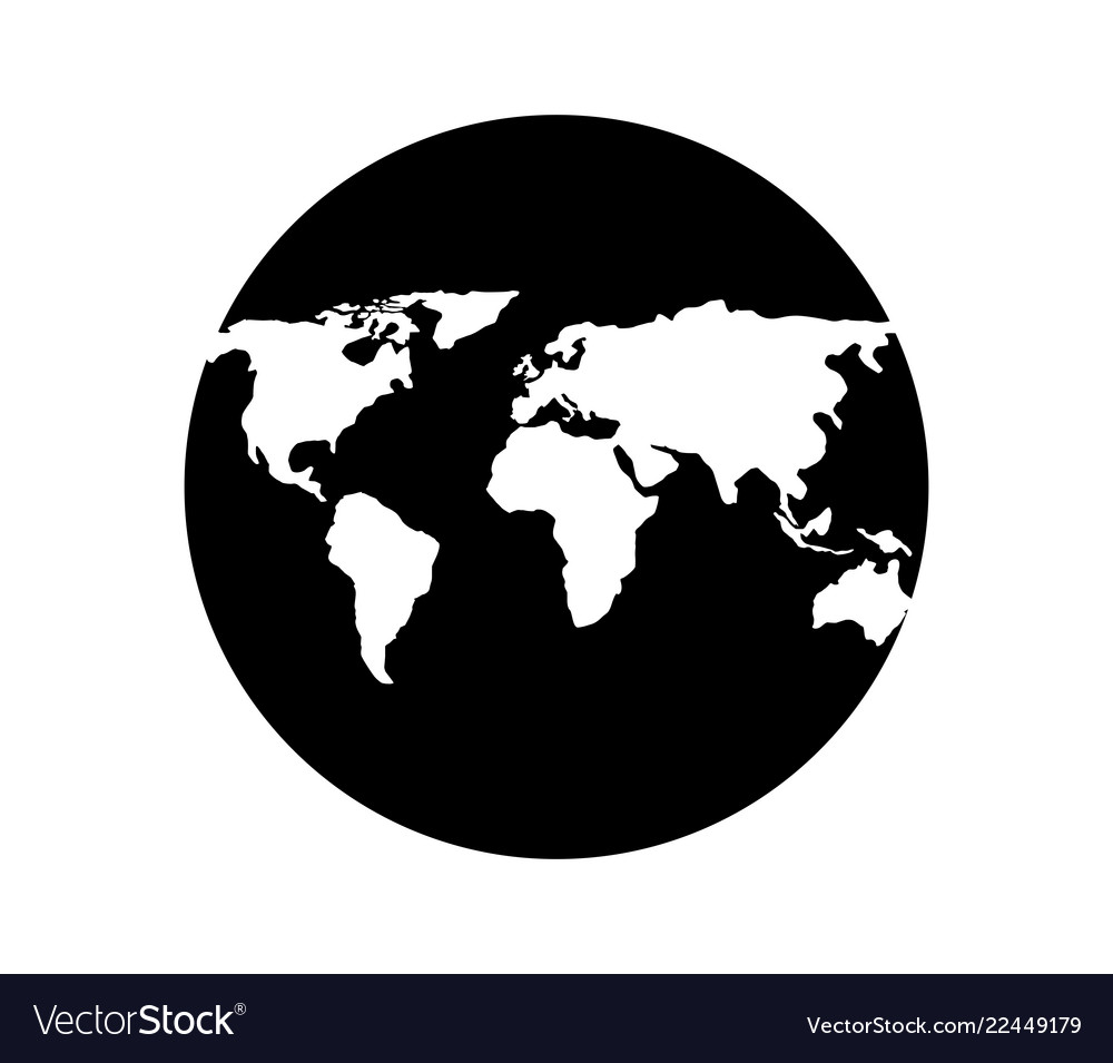 Planet Icon - Global Sphere