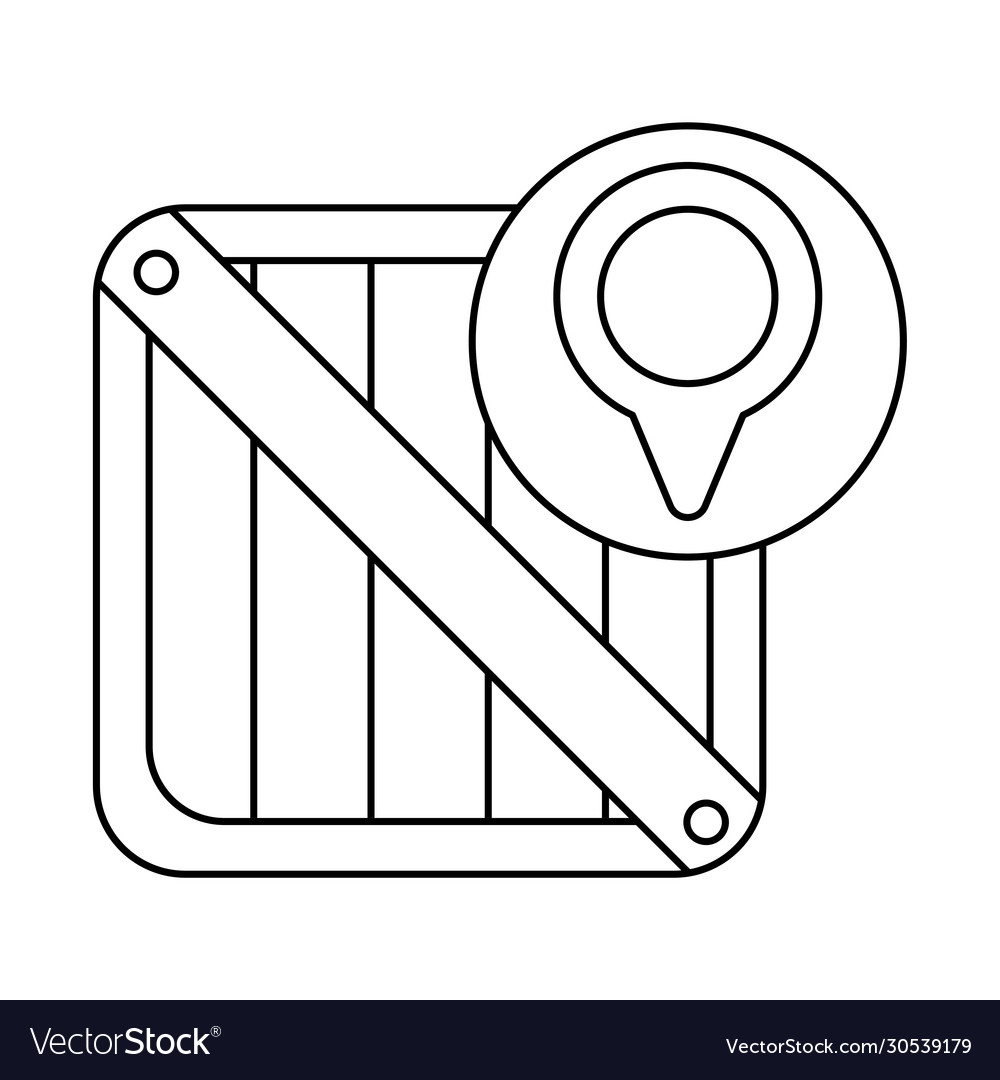 Wooden box with pointer location line style