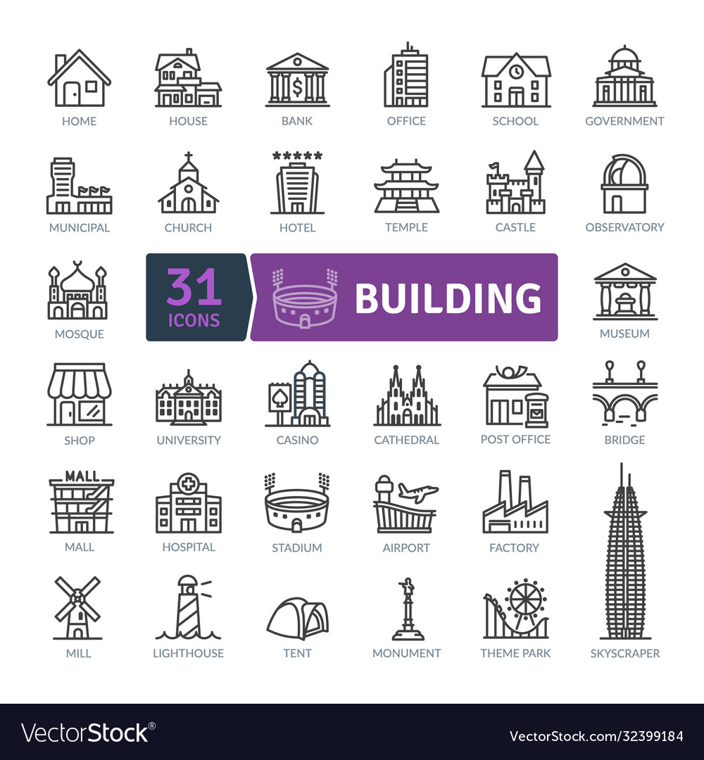 Building Icon Collection
