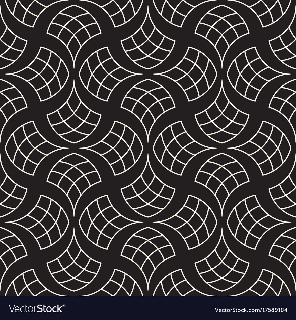 Rounded Lattice Pattern