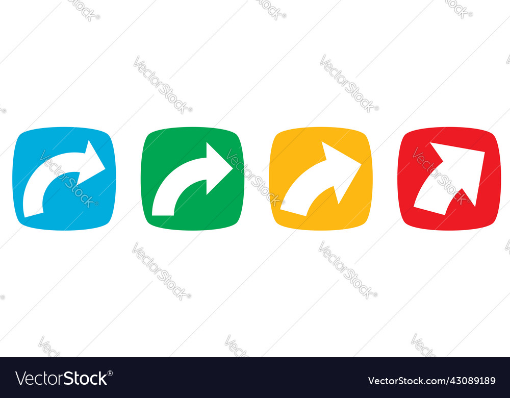Runder Pfeilzeiger Formelement vector image Runder Pfeilzeiger Formelement