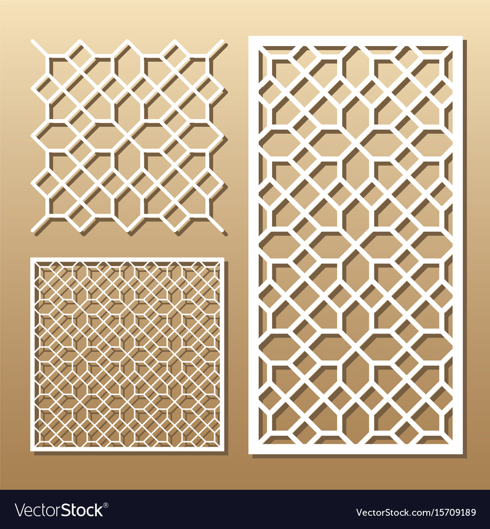 Laser cut panel