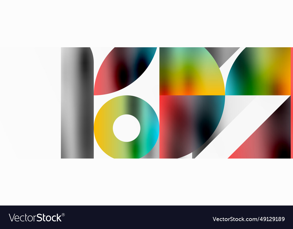 Mosaic pattern composition featuring harmonious vector image Mosaic pattern composition featuring harmonious
