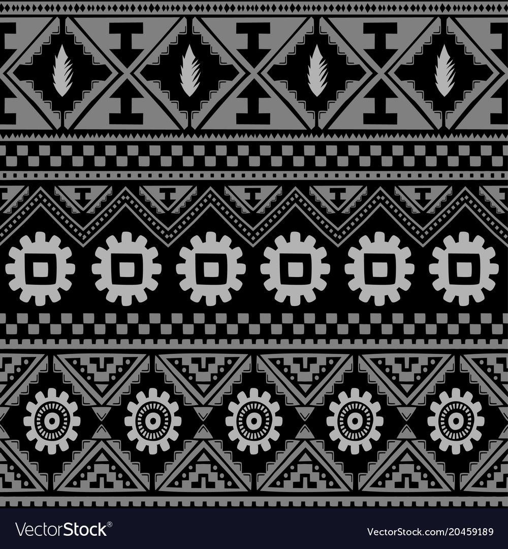 Seamless native pattern background
