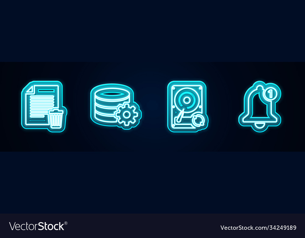 Zeile löschen Dateidokument Einstellung Datenbank vector image Zeile löschen Dateidokument Einstellung Datenbank
