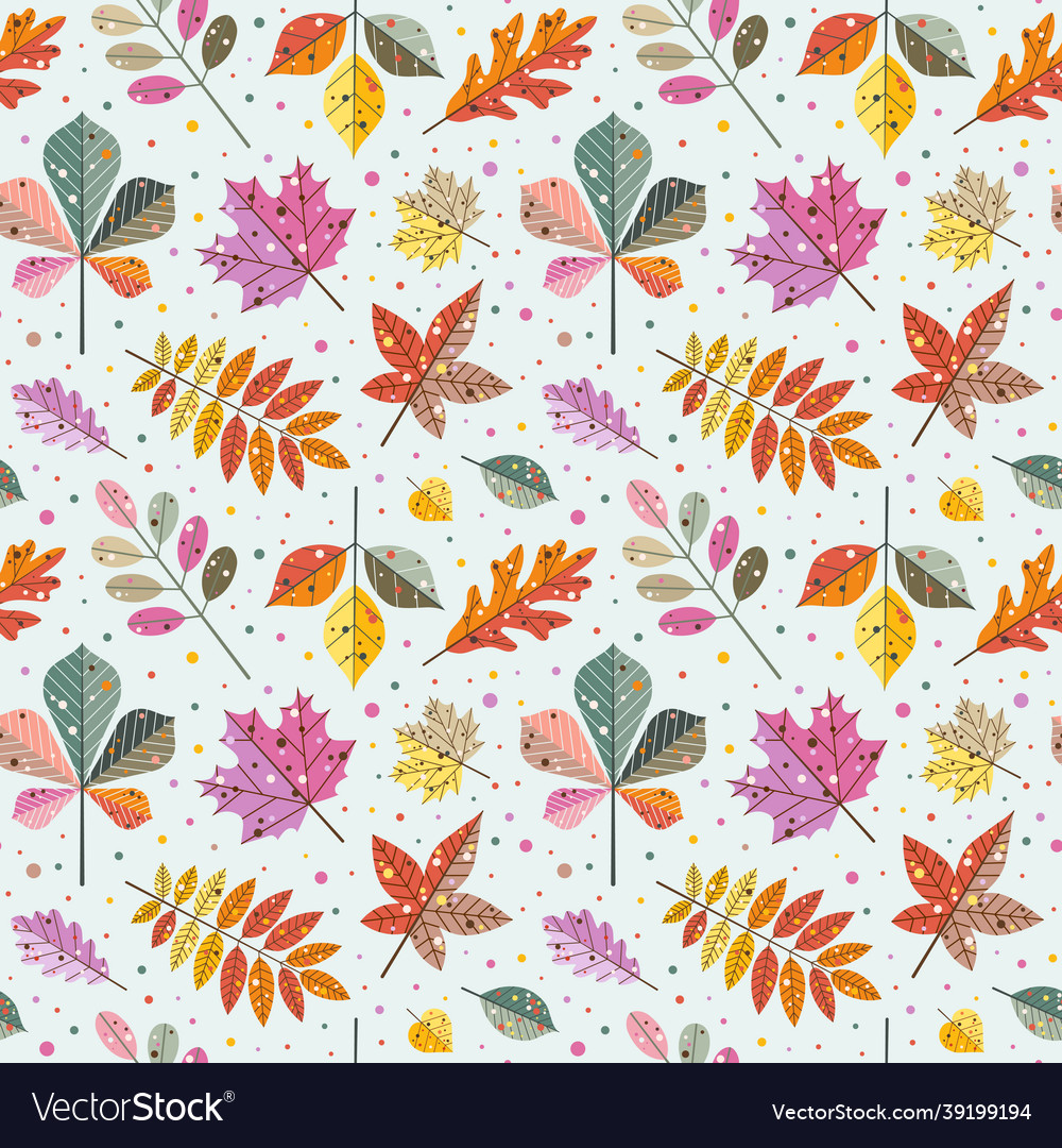 Autumn Leaf Pattern - Fall Foliage