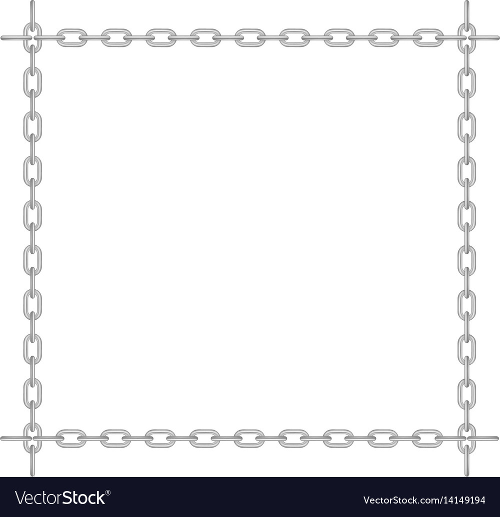 Chain in shape of square