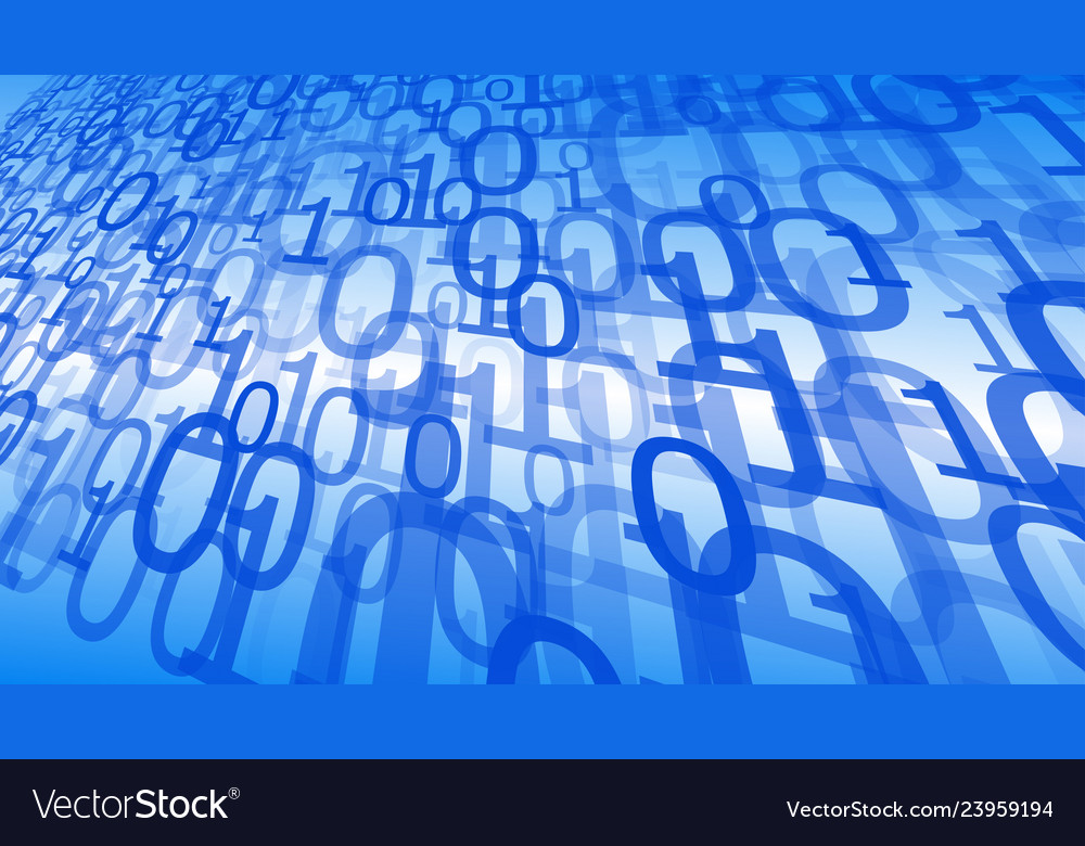 Cyber security background concept random binary