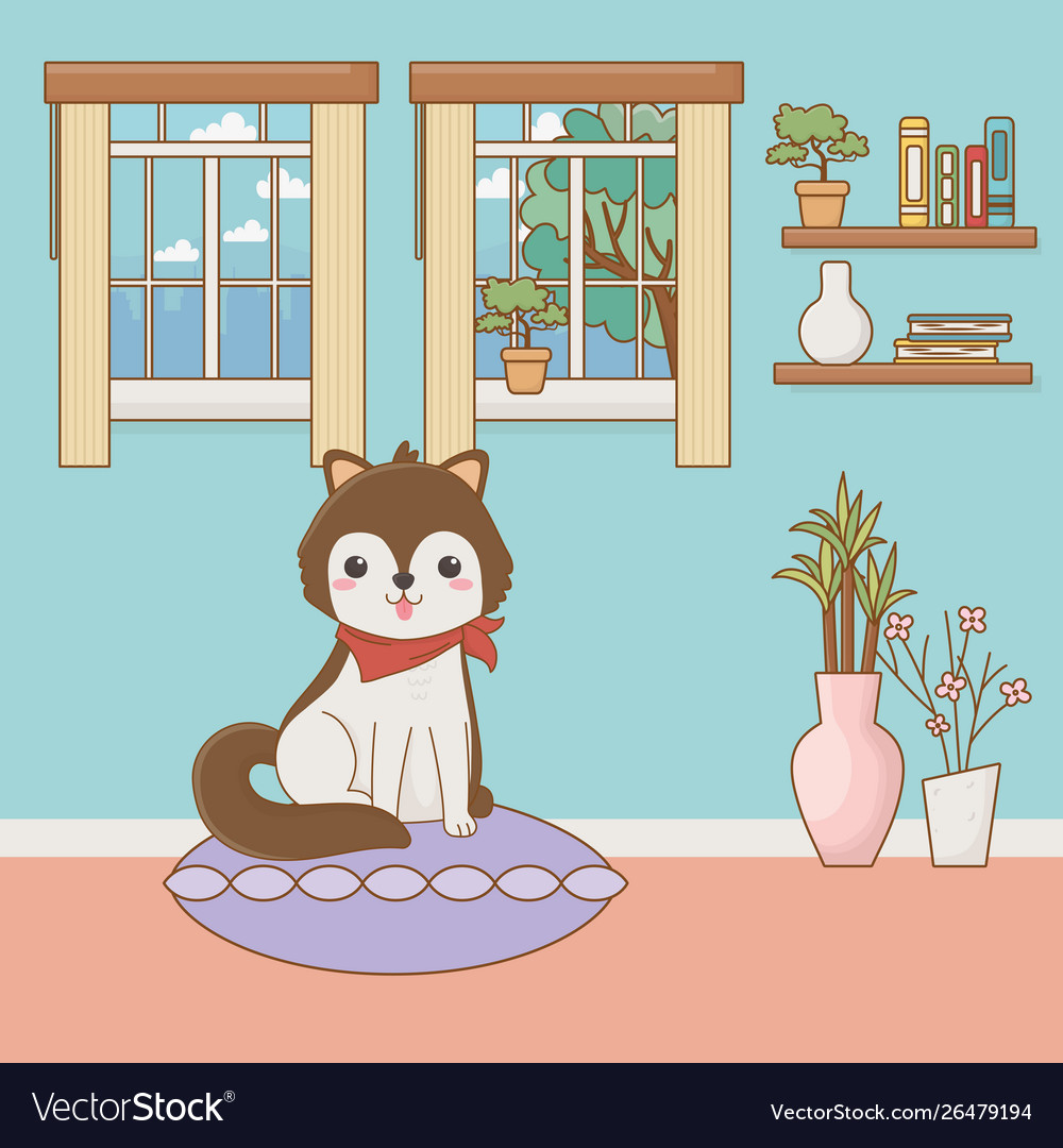 Dog cartoon design Royalty Free Vector Image - VectorStock