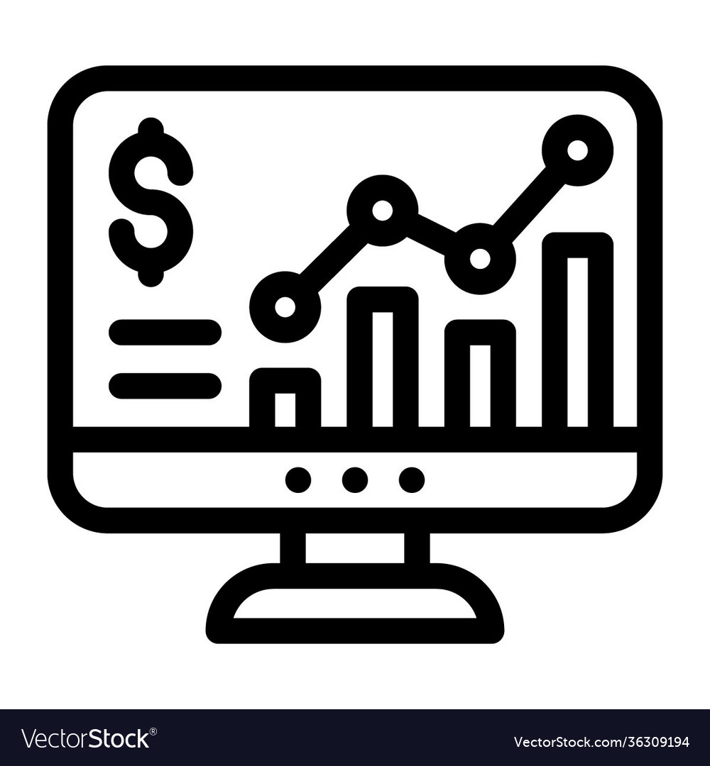 Financial market Royalty Free Vector Image - VectorStock