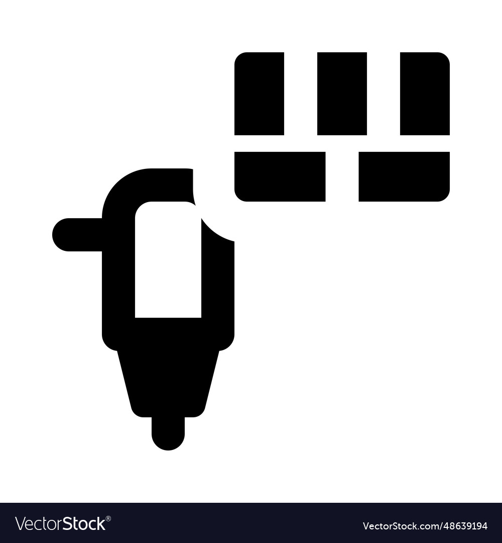Power tool used to create hole in walls