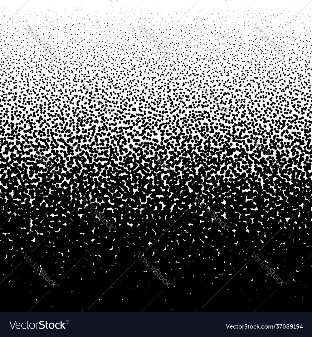 Random dots circles halftone pattern pointillist vector image Random dots circles halftone pattern pointillist