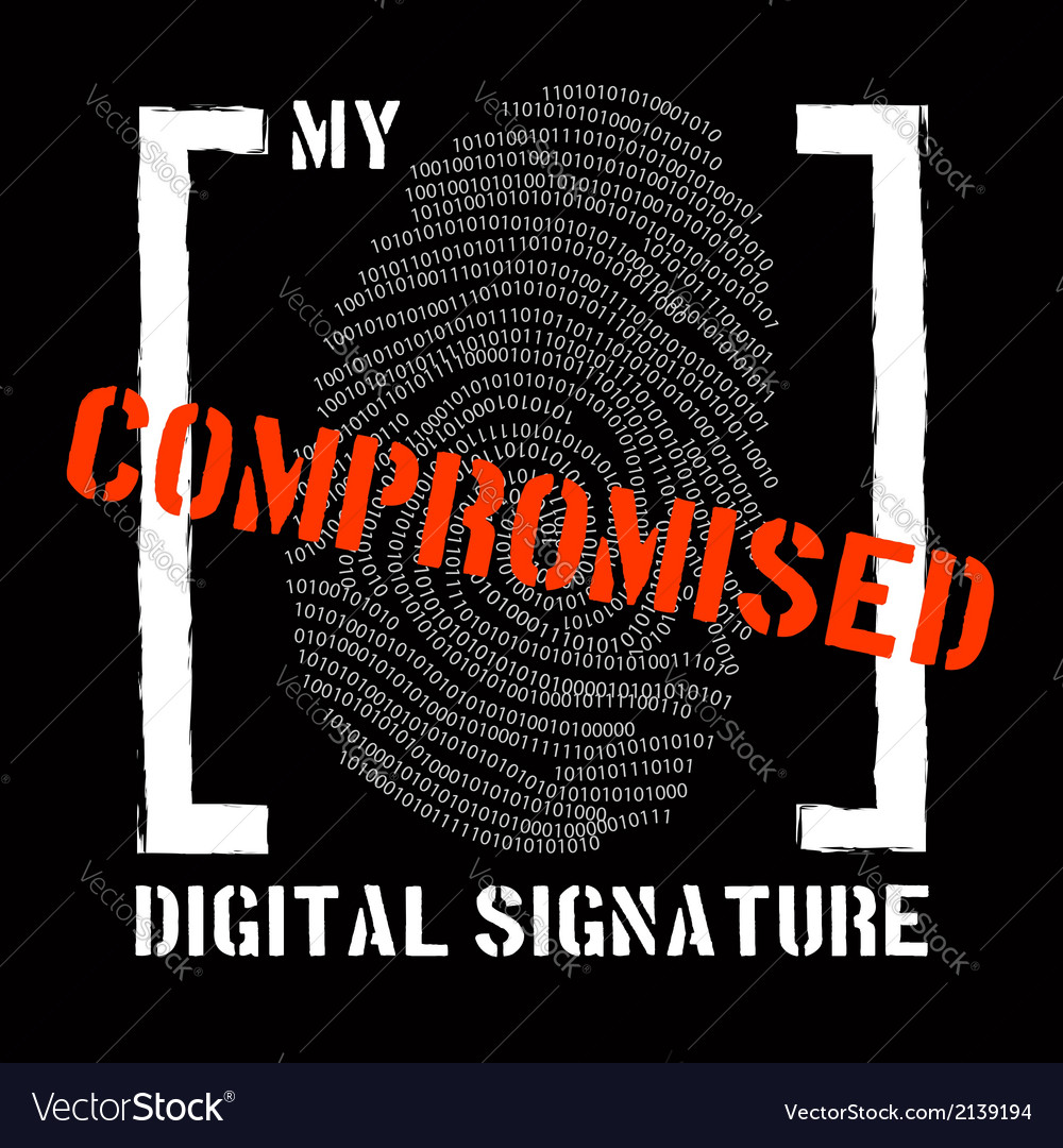 Security problem with digital