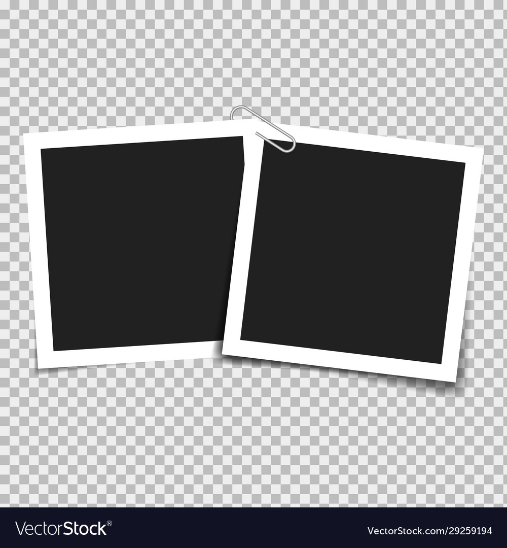 Set blank frames on a background vector image Set blank frames on a background