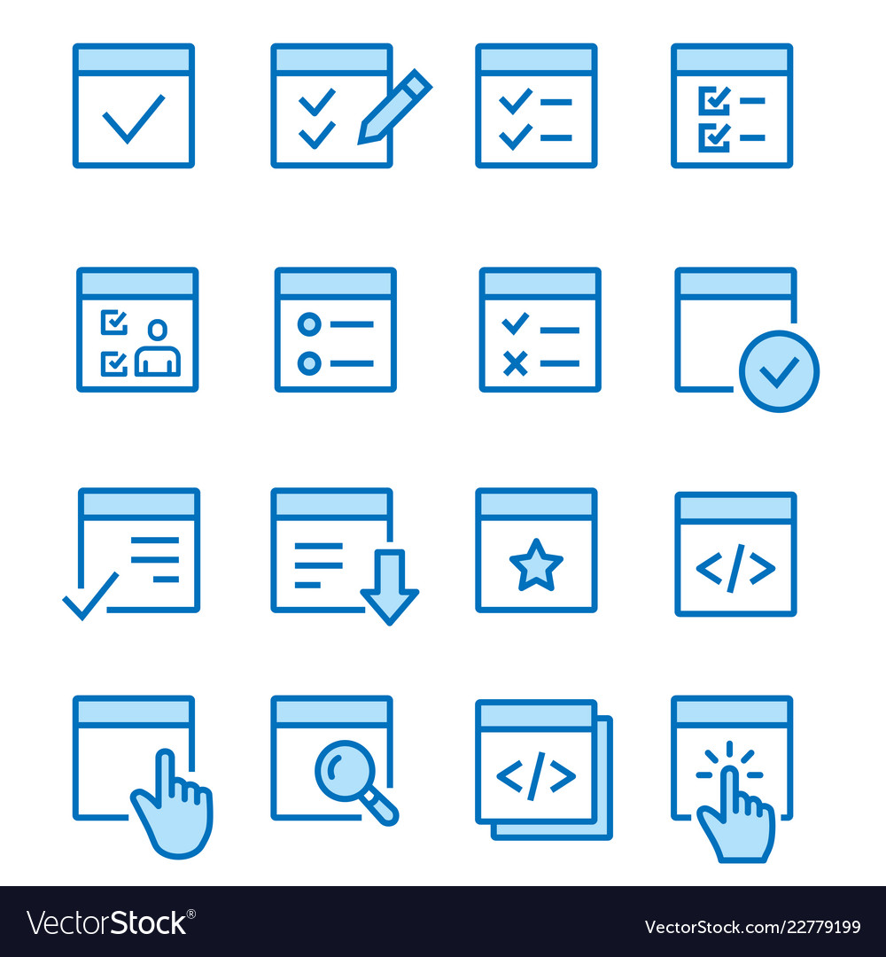 checklist icon flat