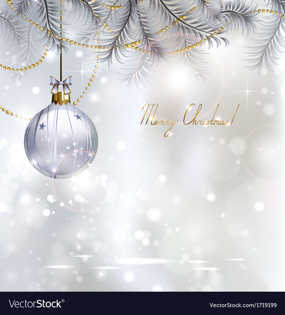 Christmas background Royalty Free Vector Image