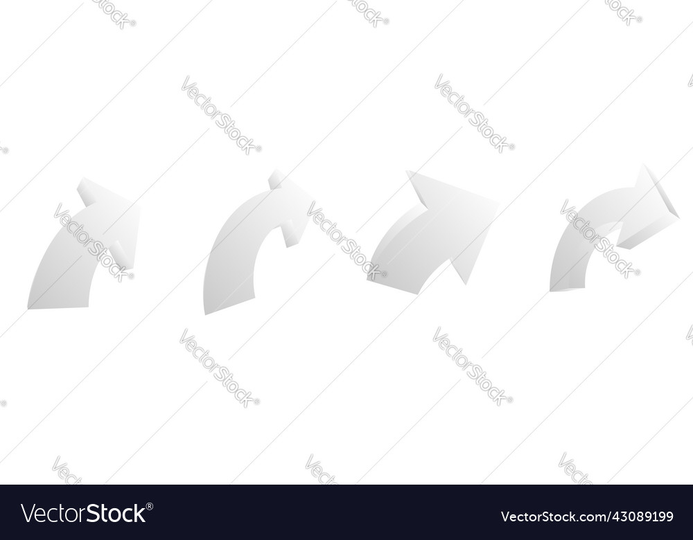 Runder Pfeilzeiger Formelement vector image Runder Pfeilzeiger Formelement
