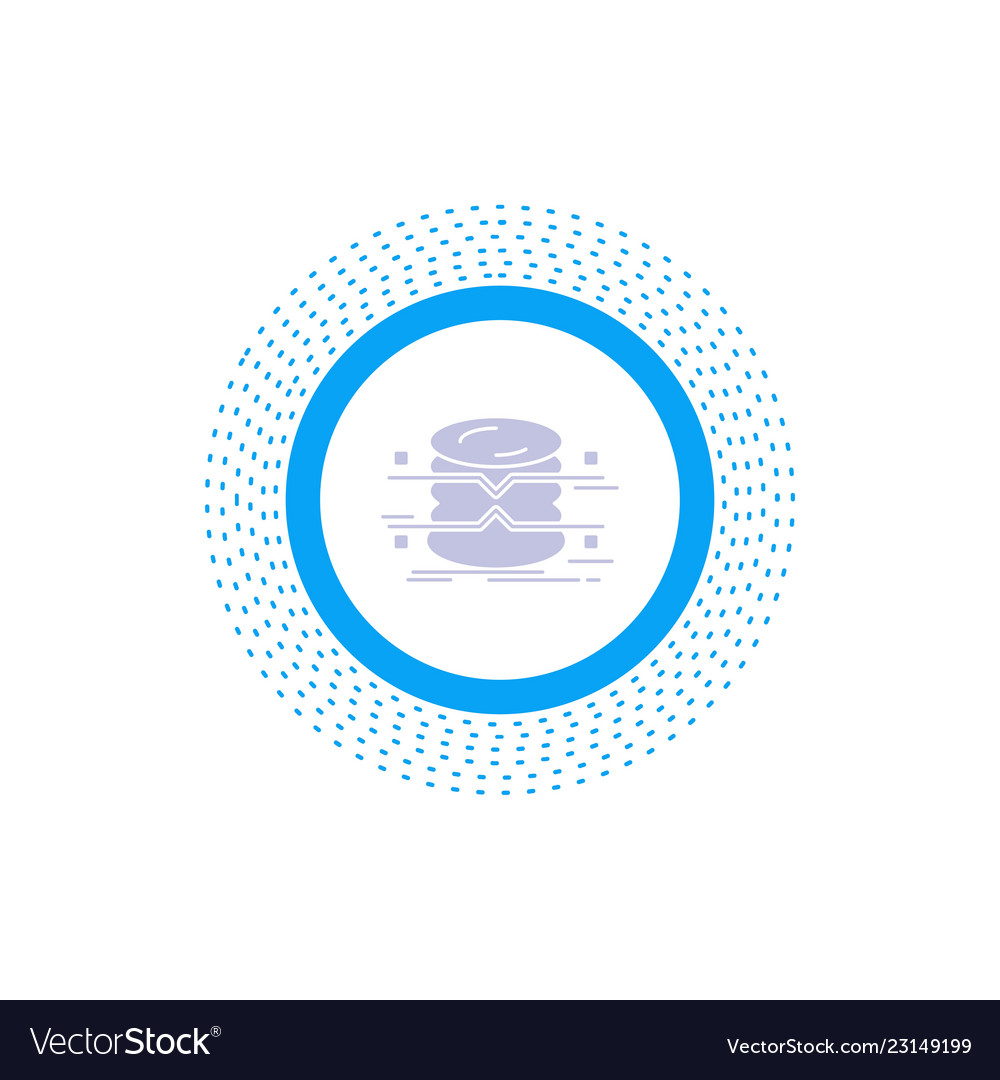 Datenbankdatenarchitektur Infografik vector image Datenbankdatenarchitektur Infografik