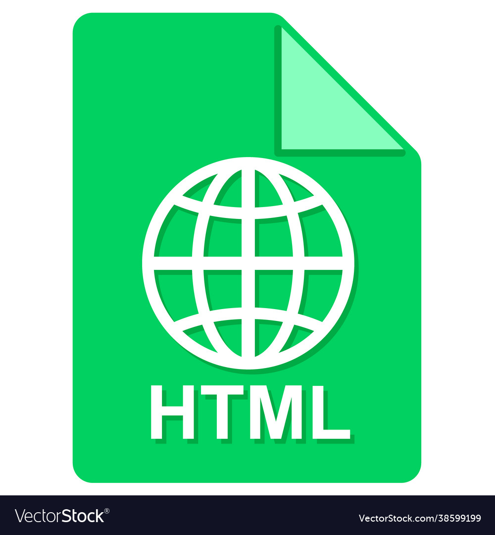 Digital file paper html icon doodle drawing