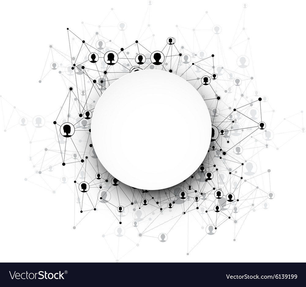 Global Network Connection Background