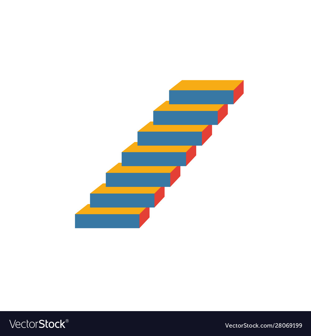 Osi model icon colored simple elements from vector image Osi model icon colored simple elements from
