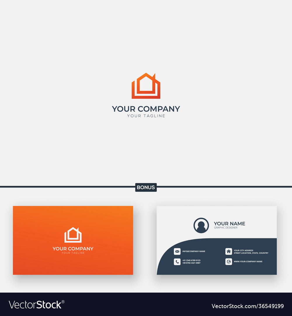 Unity home logo simple and modern