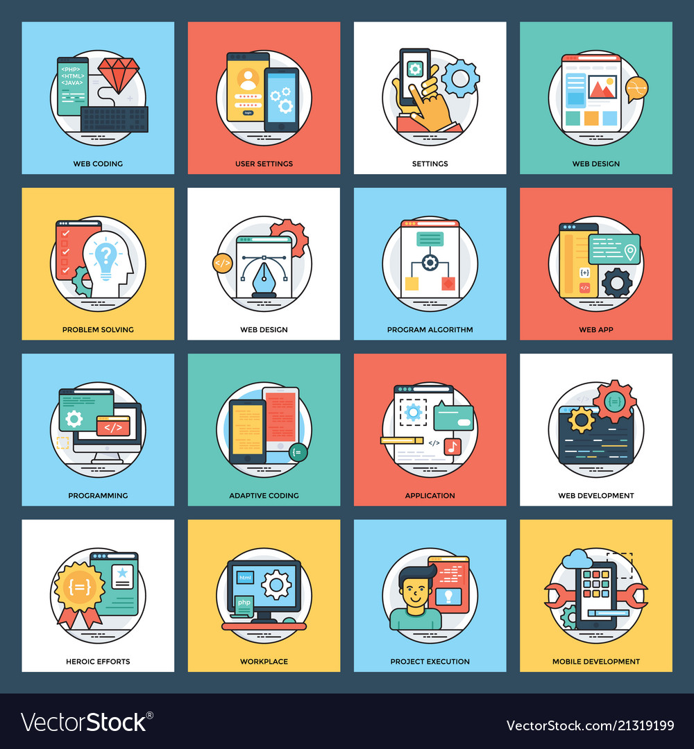 Web Development Icons