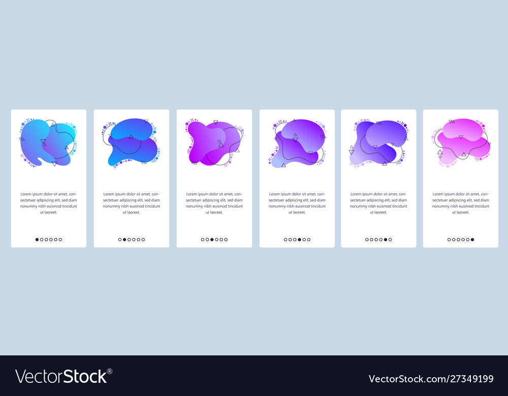 Website and mobile app onboarding screens vector image Website and mobile app onboarding screens